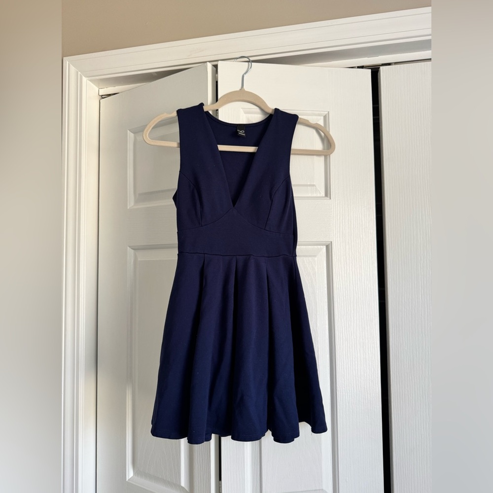 Windsor Navy Blue Mini Dress